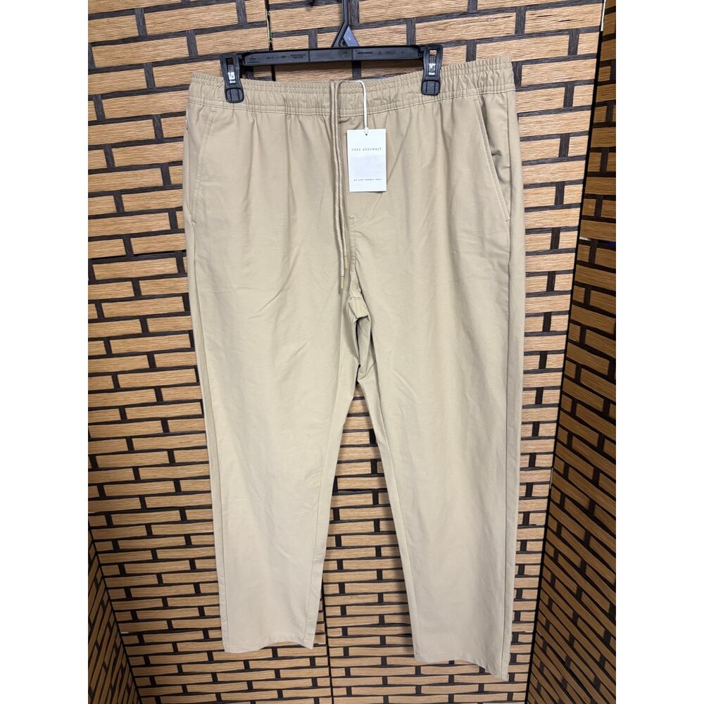 Free Assembly Tan‎ Commuter Pants Size Large
